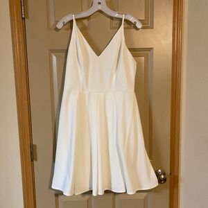 David’s Bridal short “shower” dress